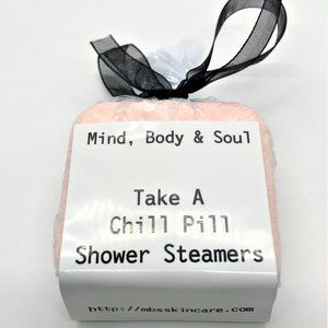 Set of 3 Take a Chill Pill Shower Steamers